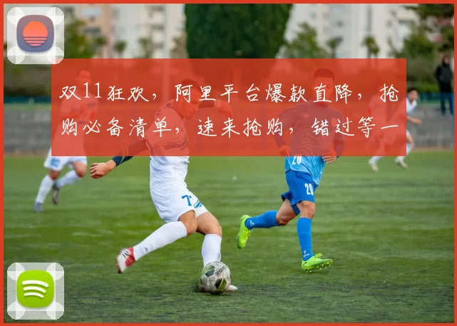 双11狂欢，阿里平台爆款直降，抢购必备清单，速来抢购，错过等一年